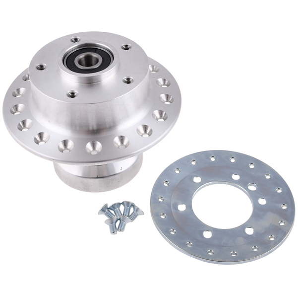 Piasta koła przód srebrna Simson DPR Performance