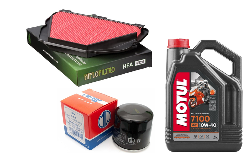 Filtr powietrza oleju HF204 Motul 7100 10w40 Yamaha YZF-R1 RN32 15-25 MT-10