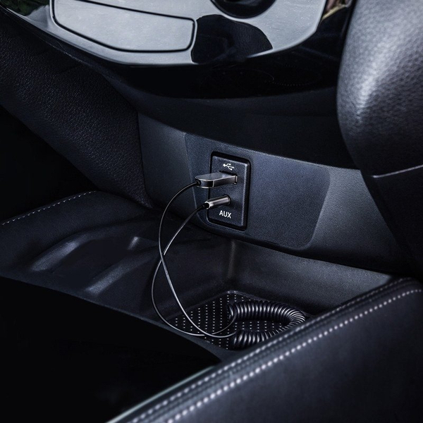 Adapter Audio Bluetooth 5.0 Baseus USB AUX Czarny