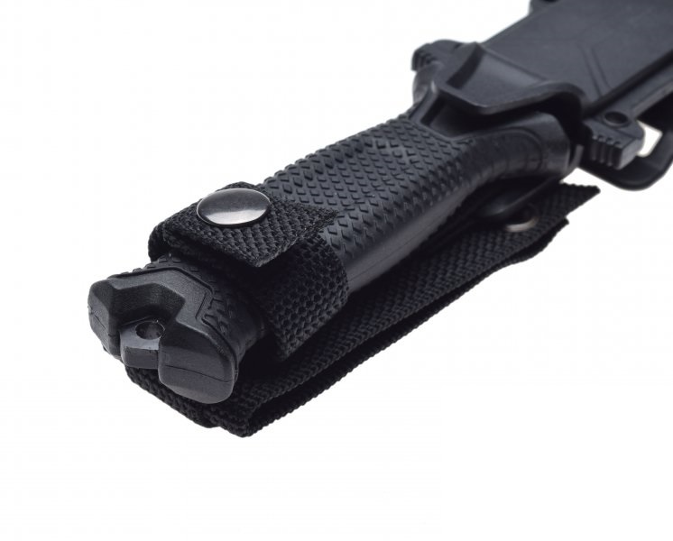 Nóż taktyczny czarny 250mm