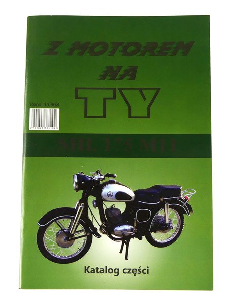 Wykaz części schemat z motorem na ty shl 175 m11