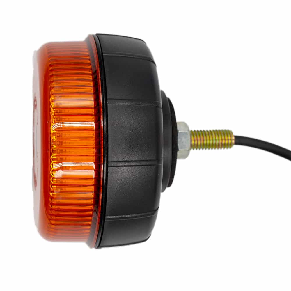 Lampa Błyskowa Kogut 12LED 16W R65 R10 Śruba IP66
