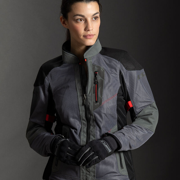 Kurtka motocyklowa damska LS2 Alba Lady Dark Grey Black