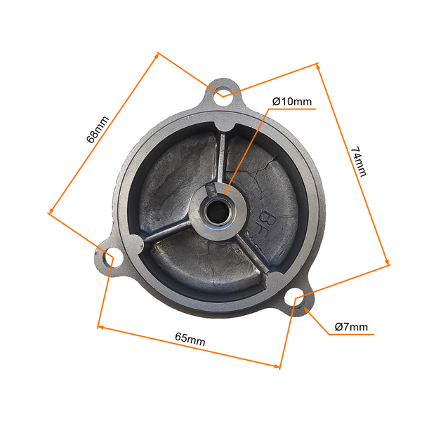 Pokrywa rozrusznika dekiel zębatki quad 200 250cc Bashan Shineray Loncin