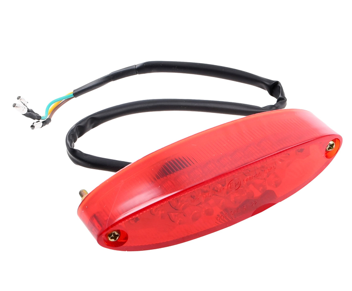 Lampa tylna uniwersalna Led czerwona Racing Force