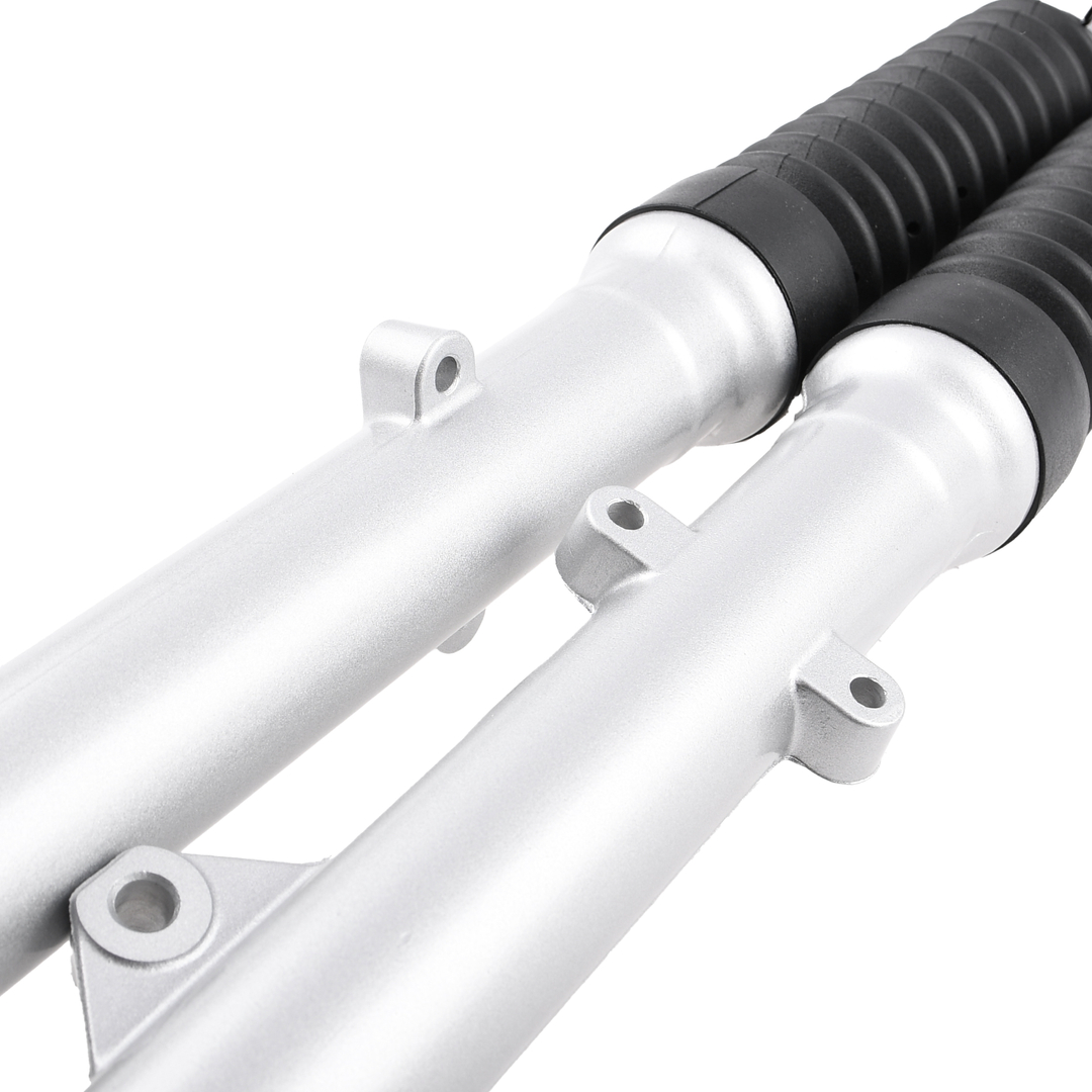 Amortyzatory przód długie srebrne Simson S51 S70 Enduro SR50 SR80 DPR Performance