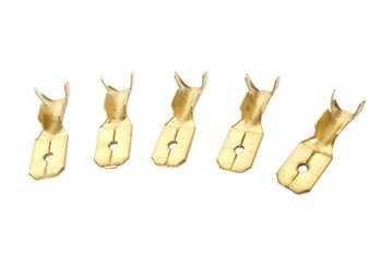 Końcówka konektor konektory męskie 6,3 5szt