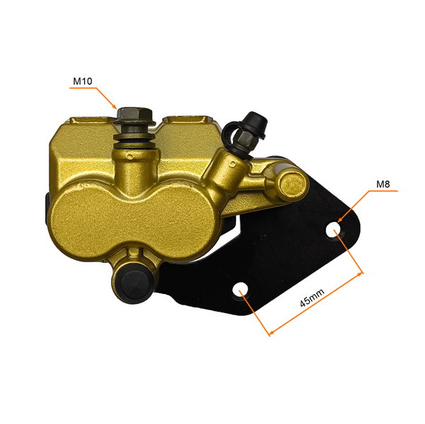 Zacisk hamulca tył 2-tłoczkowy cross pitbike dirtbike MRF 110 125