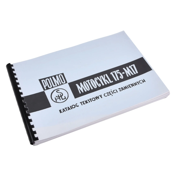 Katalog tekstowy części zamiennych motocykl SHL 175 M17