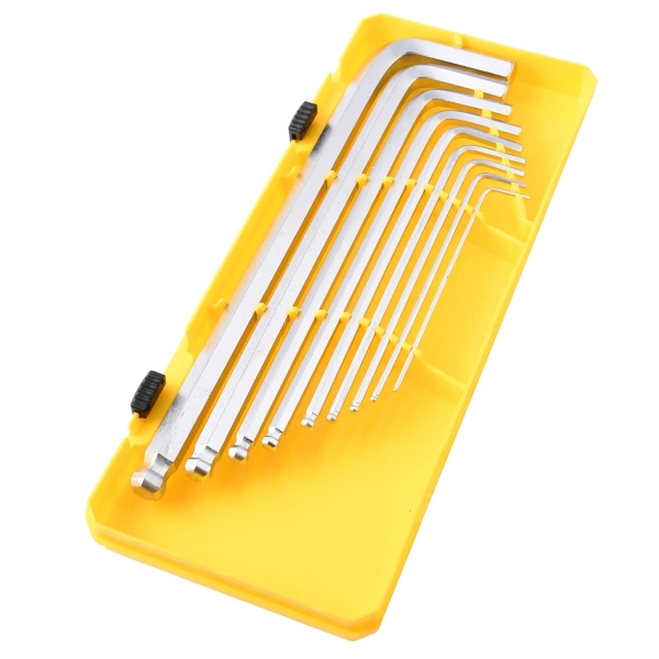 Klucze imbusowe 1,5 - 10mm CRV 9 sztuk uniwersalne Racing Force