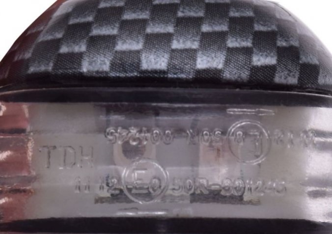 Kierunkowskazy LED w kierownicę metal homologacja