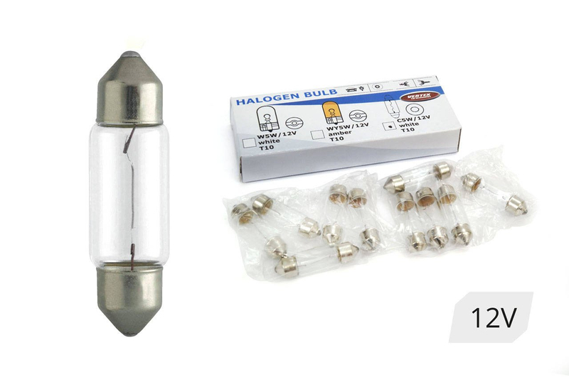 Żarówka C5W Festoon 36mm 5W 12V Schowek Bagażnik