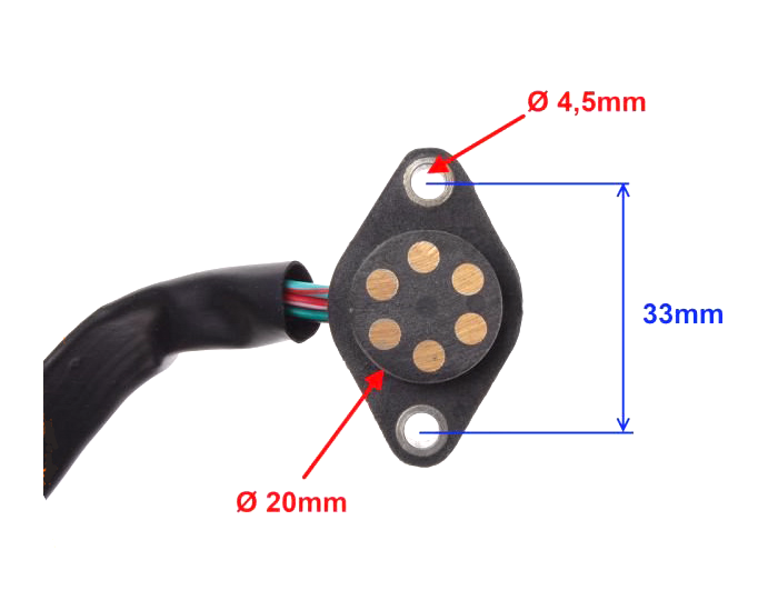 Czujnik luzu ATV QUAD BASHAN SHINRAY 200 250 KPL