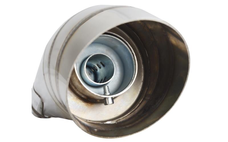 Tłumik wydech tuningowy uniwersalny stal03