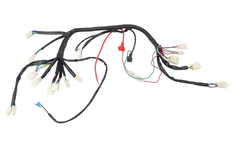 Instalacja elektryczna atv quad 70 110 125 schemat