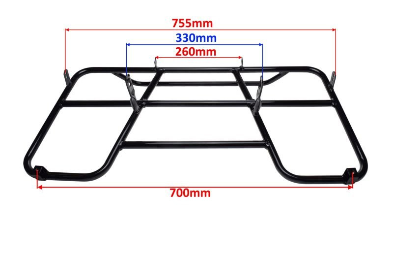 Bagażnik przód przedni quad atv bashan bs250s-5