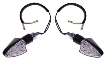 Kierunkowskaz czarny biały klosz led homologacja