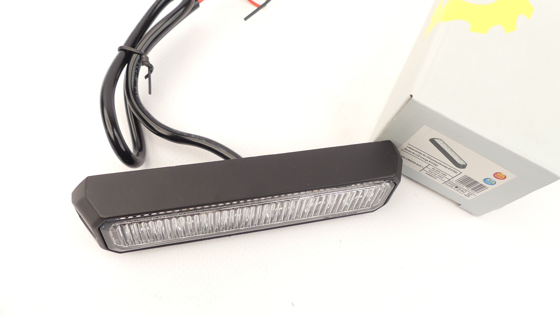 Lampa stroboskopowa 6LED 18W 12-24V R65 R10 ALR