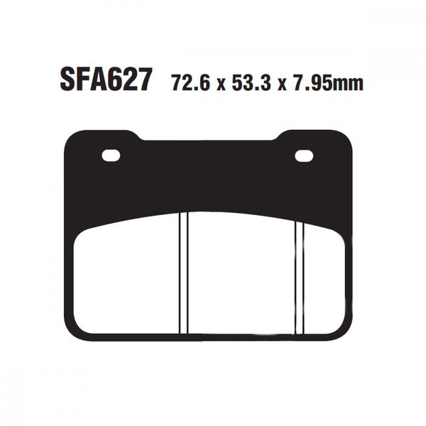 Klocki hamulca EBC SFA627 Aeon Elite 400 Sym CR 300 Maxsym 400 600 Wolf 250