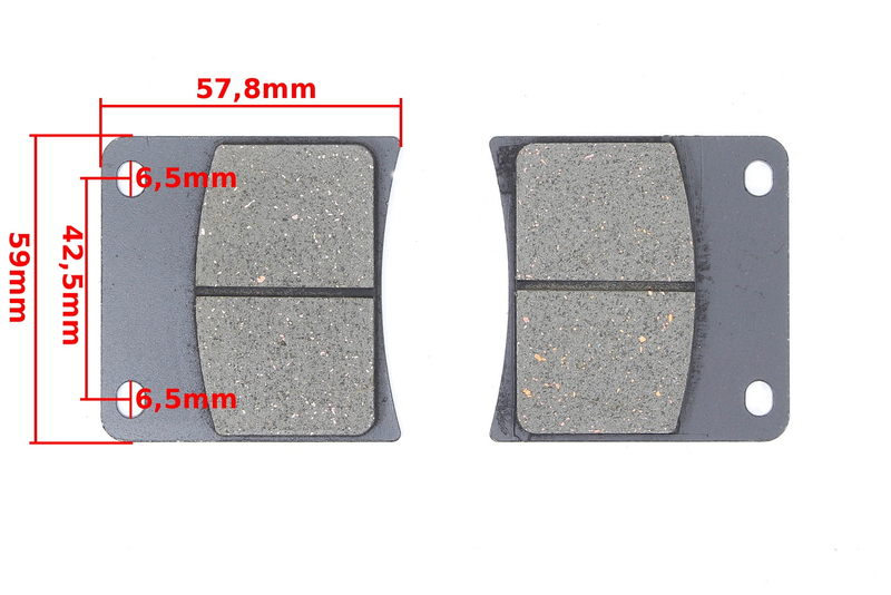 Klocki hamulca Suzuki GSX 250R GSXR 250 GSX 400 FM