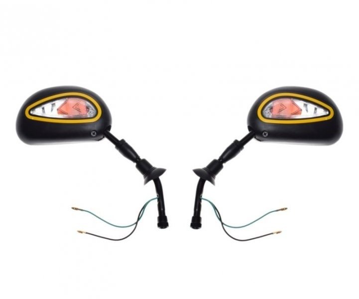 Lusterko z kierunkowskazem m10 p+p red062 cn