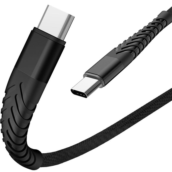 Wzmocniony kabel Spider USB typ-C - USB typ-C 1m
