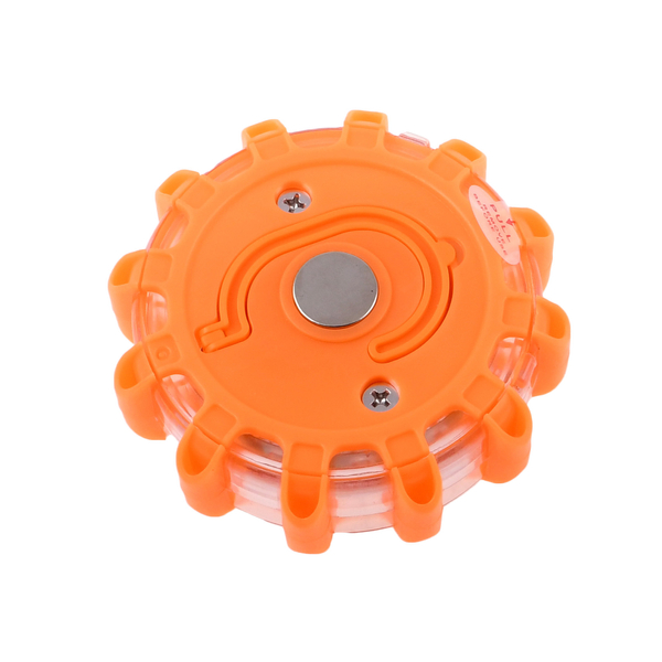 Lampa ostrzegawcza 12Led + 3Led 90mm flara 9 trybów świecenia do 50h IP67