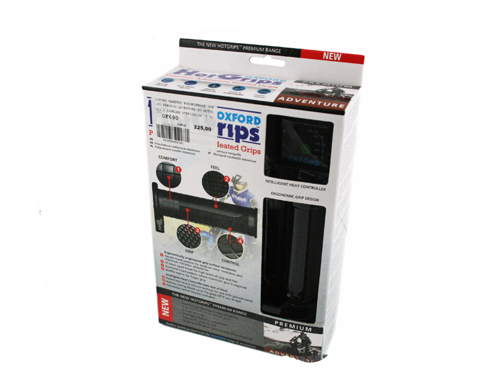 Podgrzewane manetki Oxford Premium Adventure 22MM
