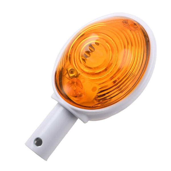 Kierunkowskaz biały stary typ Simson Schwalbe KR51 homologacja DPR Classic