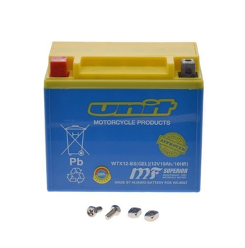 Akumulator WTX12-BS (YTX12-BS) Żelowy 12V Unit
