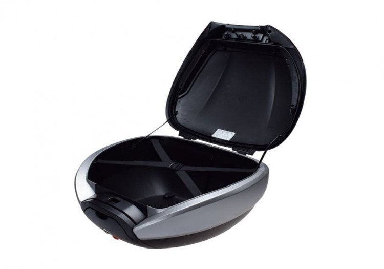 Kufer k-max z płytą montażową czarny 40l