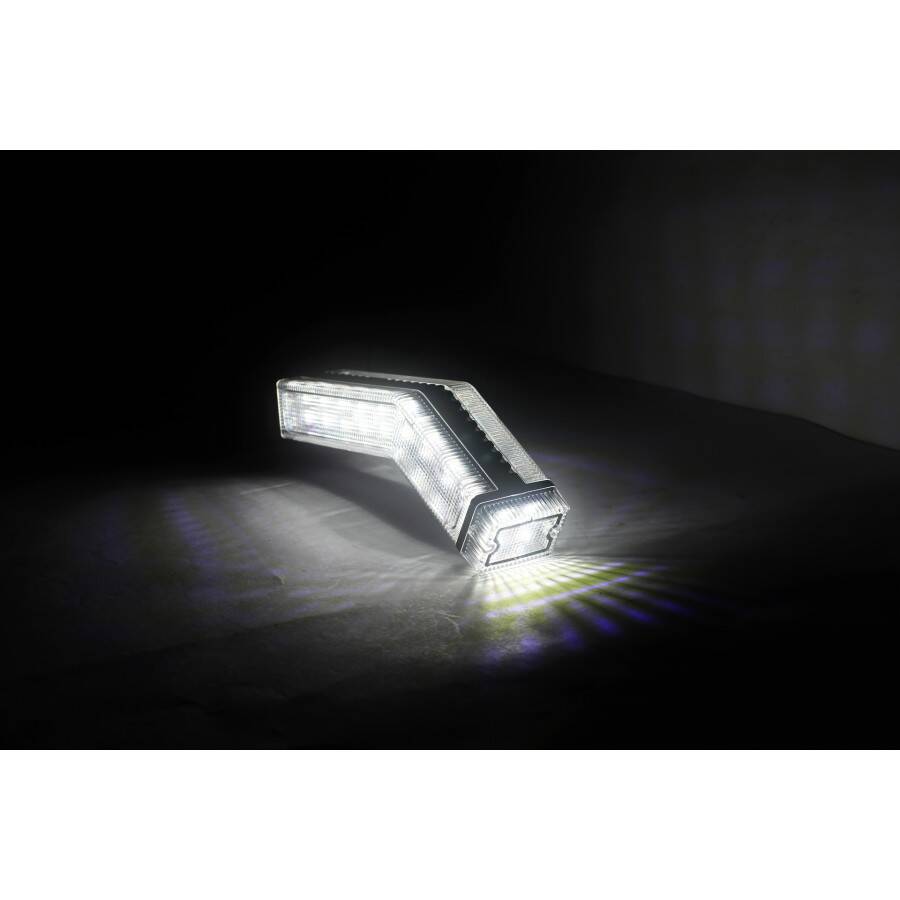 Belka Ostrzegawcza 48LED 60W 1002x286 R10 R65 Pomoc Drogowa + gratis lampy narożne obrysowe prawa lewa