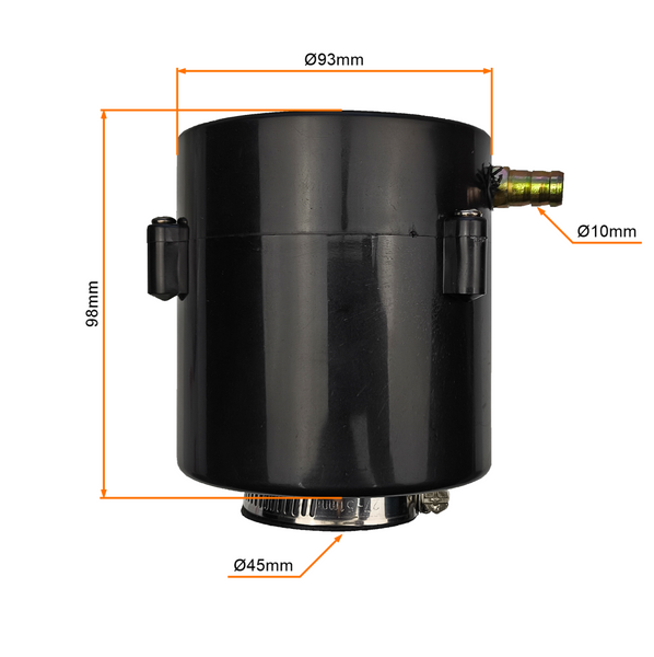 Filtr powietrza tuba 45mm quad atv Bashan 150 200 250 chińskie atv