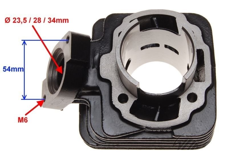 Cylinder 4t 70ccm3 47mm peugeot buxy speedfight