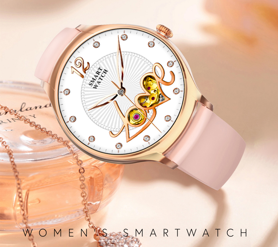 Smartwatch zegarek Rubicon damski RNCF13 tryby sportowe SMS puls kroki sen