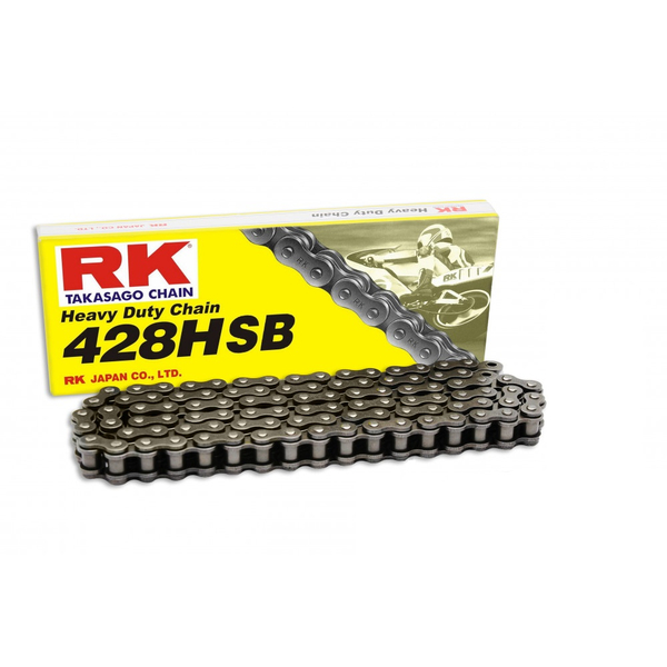 Łańcuch napędowy RK 428HSB/088 standard otwarty z zapinką wzmocniony Explorer Polaris