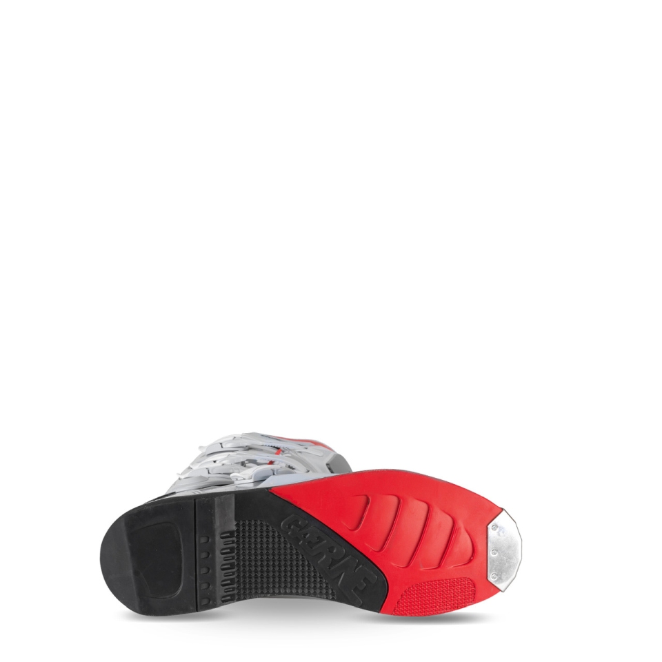 Gaerne buty motocyklowe Fastback Endurance cross enduro szaro czarno czerwone