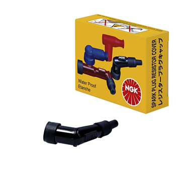 NGK fajka zapłonowa świece (NR 8453) eboniowa kątowa 120 kolor czarny YD05F