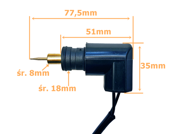 Elektrozawór gaźnika ssania 2T 4T 2 pin Benelli MBK Yamaha Malaguti Italjet