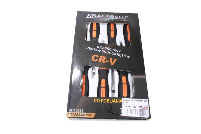 Śrubokręt do podbijania 6 sztuk zestaw