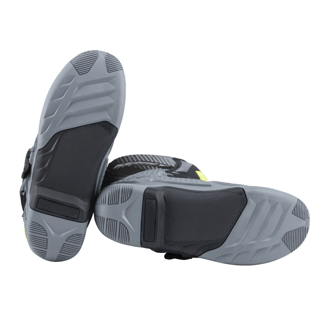 Kenny Racing Track buty cross enduro szaro żółte fluo