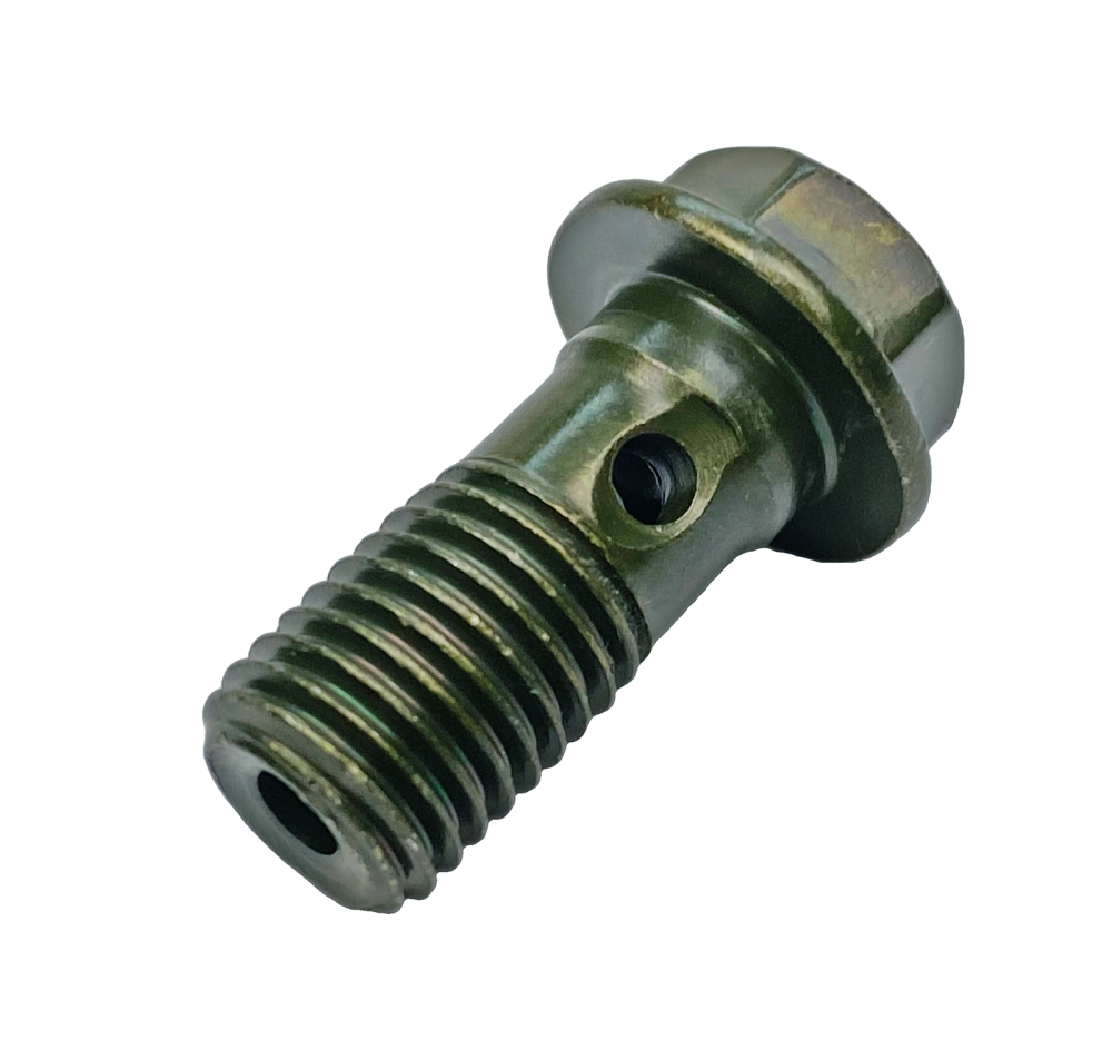 Śruba przewodu zacisku hamulca M10x1,25 pojazdy 2T 4T