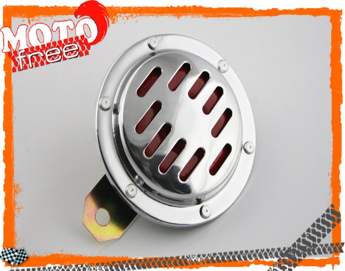 Klakson sygnał dźwiękowy 12v okrągły poler