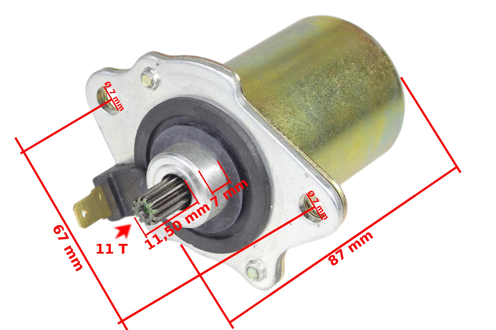 Rozrusznik elektryczny Honda Dio