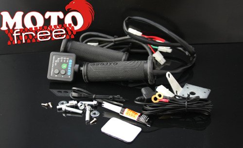 Oxford manetki podgrzewane 22mm z trybem oszczędzania akumulatora 114/123mm