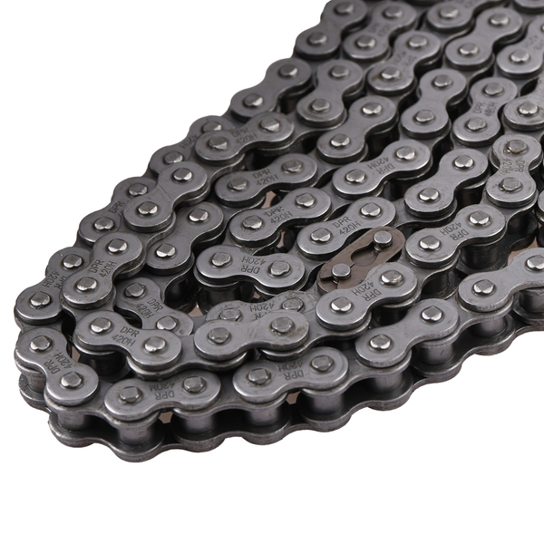 Łańcuch napędowy 140 ogniw 420H szary wzmocniony DPR Performance