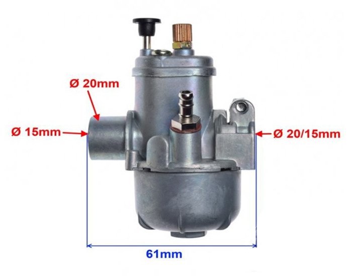 Gaźnik 15mm sachs hercules 504 505 ktm puch