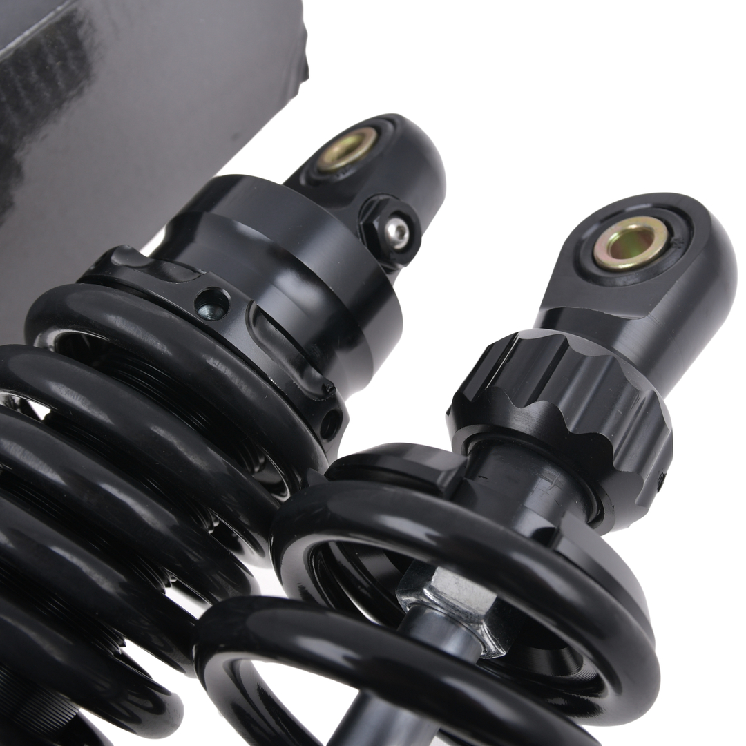 Amortyzatory tył czarne premium 360mm motorowery Simson DPR Performance