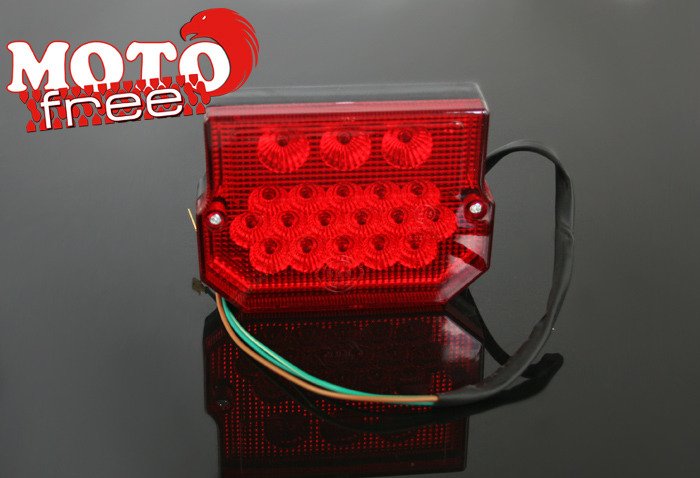 Lampa led tył czerwona MZ ETZ 251 Simson s51 sr50