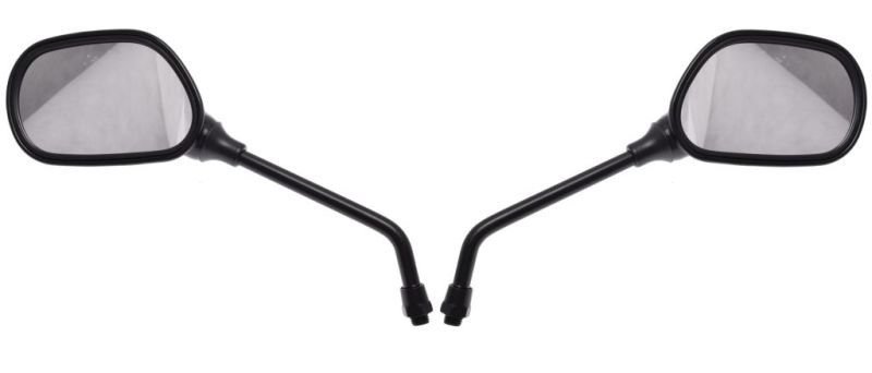 Lusterko owal czarne m8 mp101-l